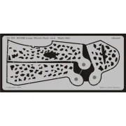 Bf-109E Schablone große Flecken - Eduard Accessories XF561