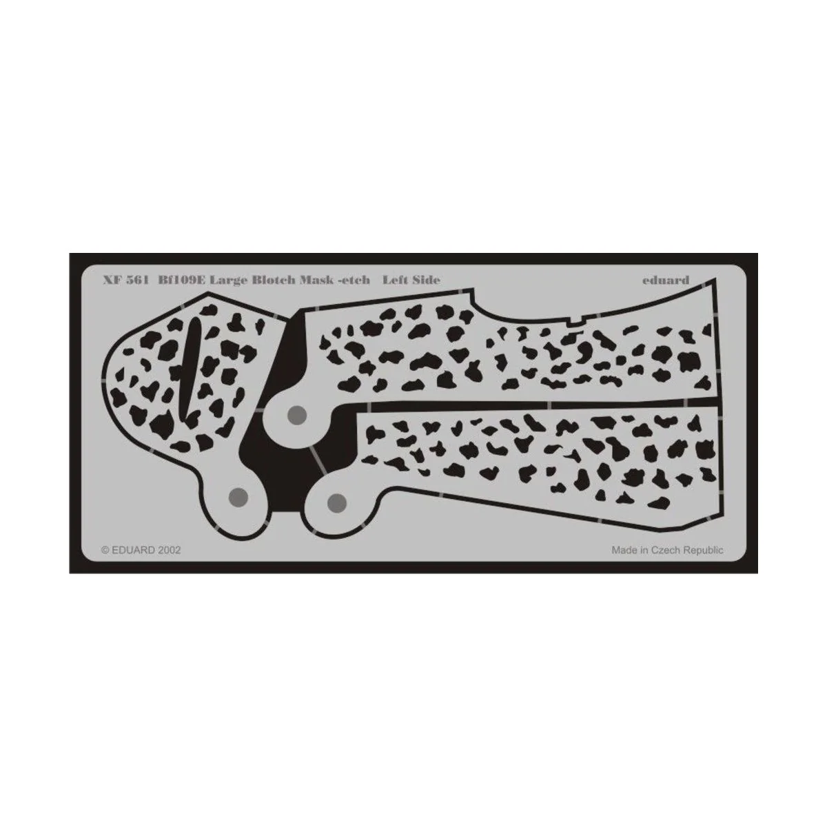 Bf-109E Schablone große Flecken - Eduard Accessories XF561