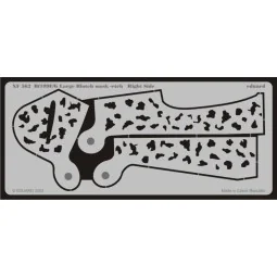 Bf109F/G Schablone große Flecken - Eduard Accessories XF562