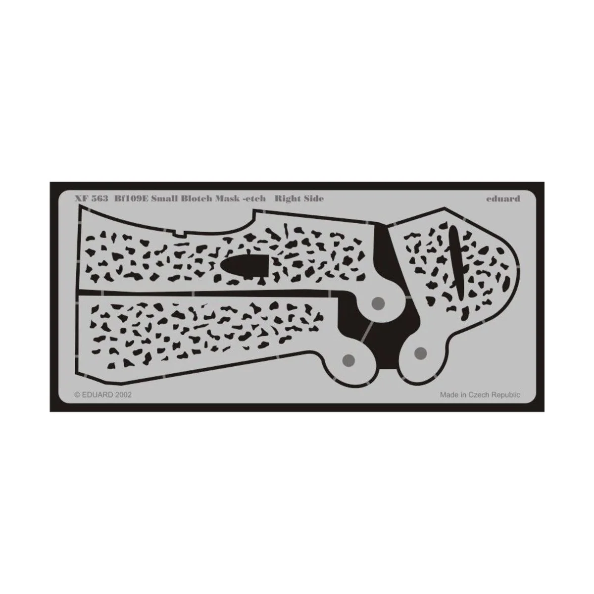 Bf-109ESmall Blotch mask-etch - Eduard Accessories XF563