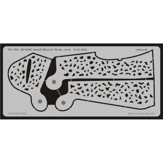 Bf-109ESmall Blotch mask-etch - Eduard Accessories XF563