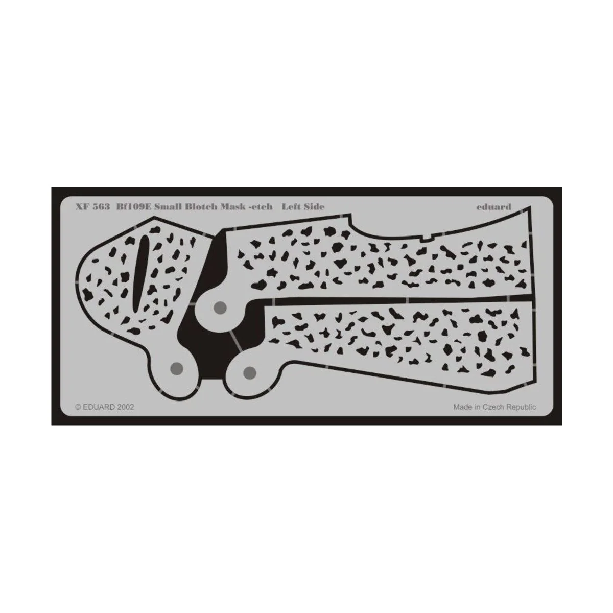 Bf-109ESmall Blotch mask-etch - Eduard Accessories XF563