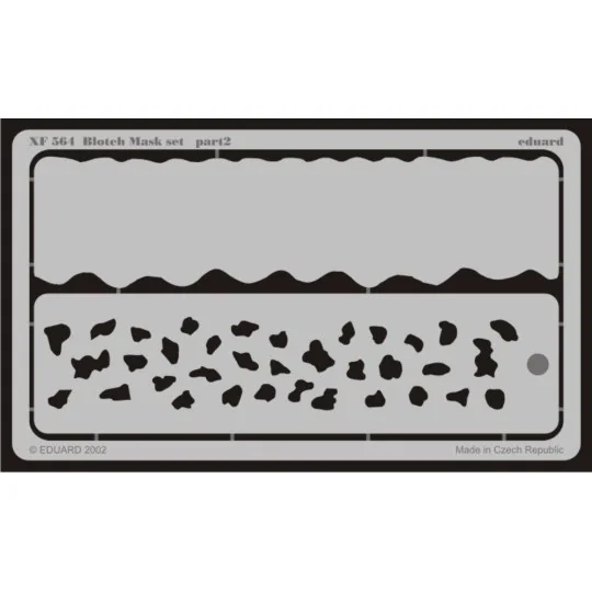 Blotch mask Set - Eduard Accessories XF564 Blotch mask Set - Eduard Accessories XF564