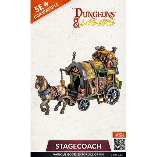Dungeons & Lasers Miniatures: STAGECOACH - Archon Studio DNL0060