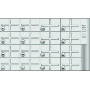 Jerry Canister Crosses, 1/35 - Eduard Accessories XT011