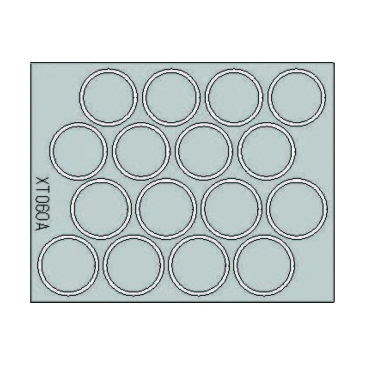 King Tiger Wheel Mask - Eduard Accessories XT060