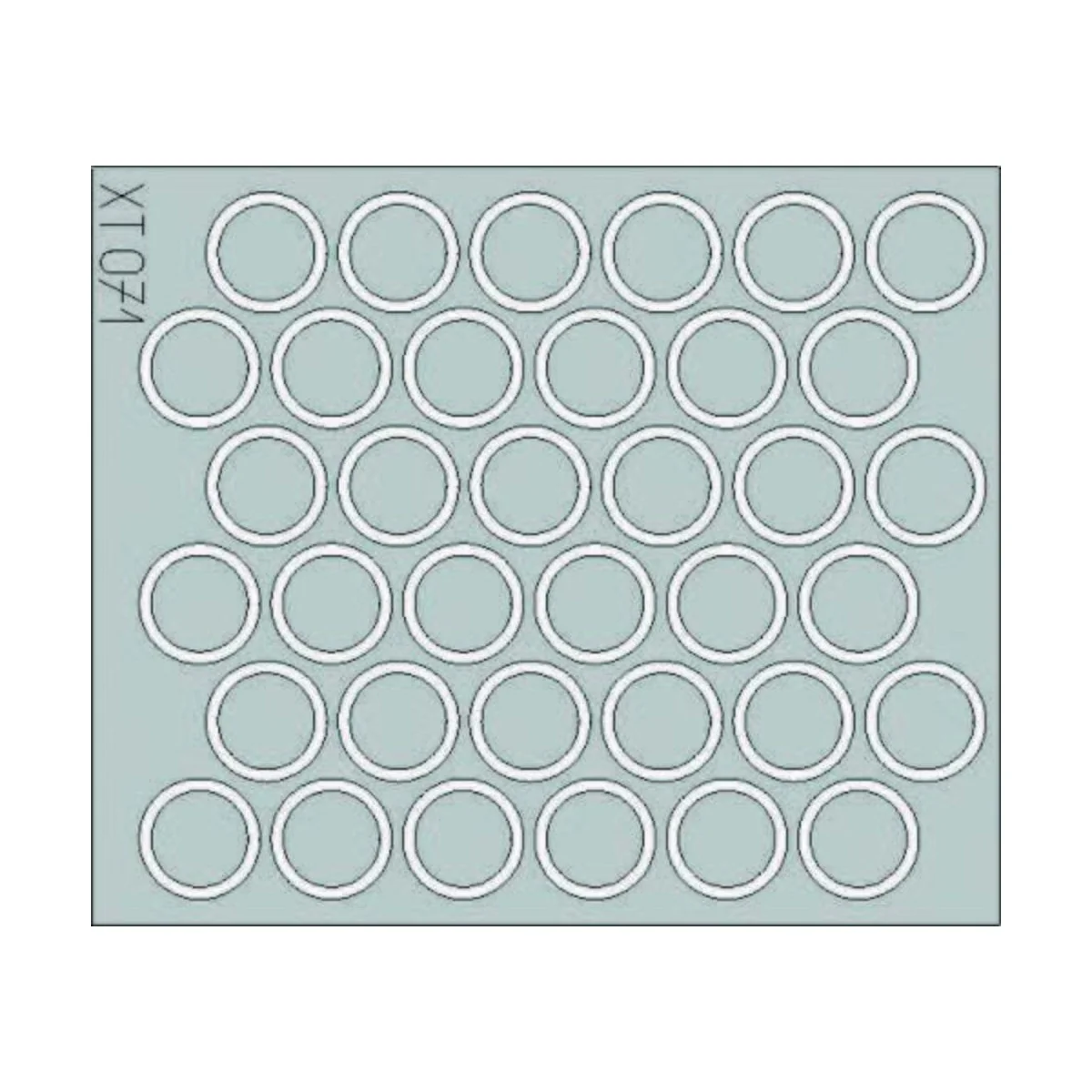 Pz.IV H/J wheel mask - Eduard Accessories XT071