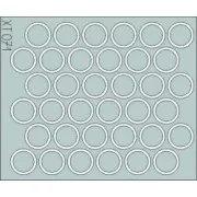 Pz.IV H/J wheel mask - Eduard Accessories XT071