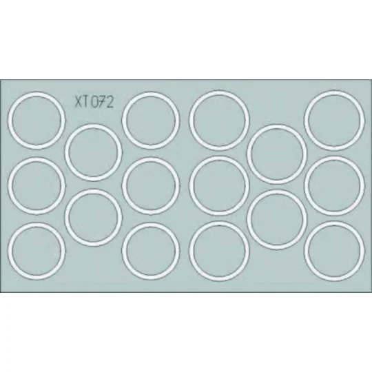 Panther G Sd.Kfz. 171 Maskierfolie für Laufrollen - Eduard Accessor...