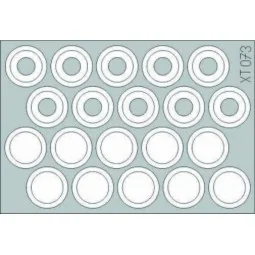 M-113 wheel mask - Eduard Accessories XT073