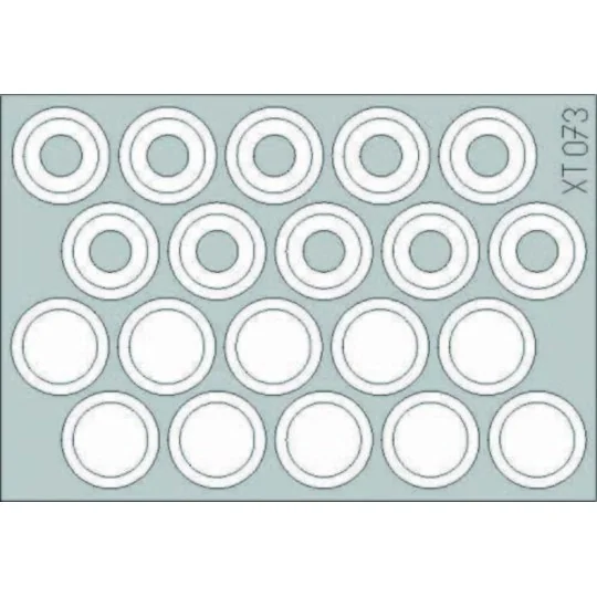 M-113 wheel mask - Eduard Accessories XT073