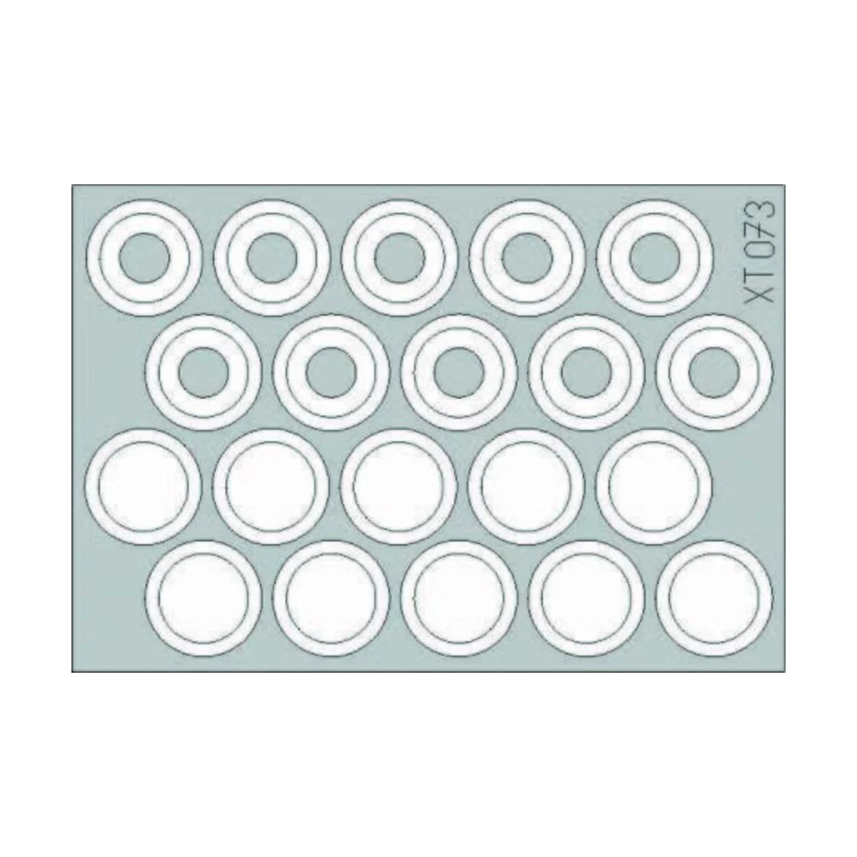 M-113 wheel mask - Eduard Accessories XT073