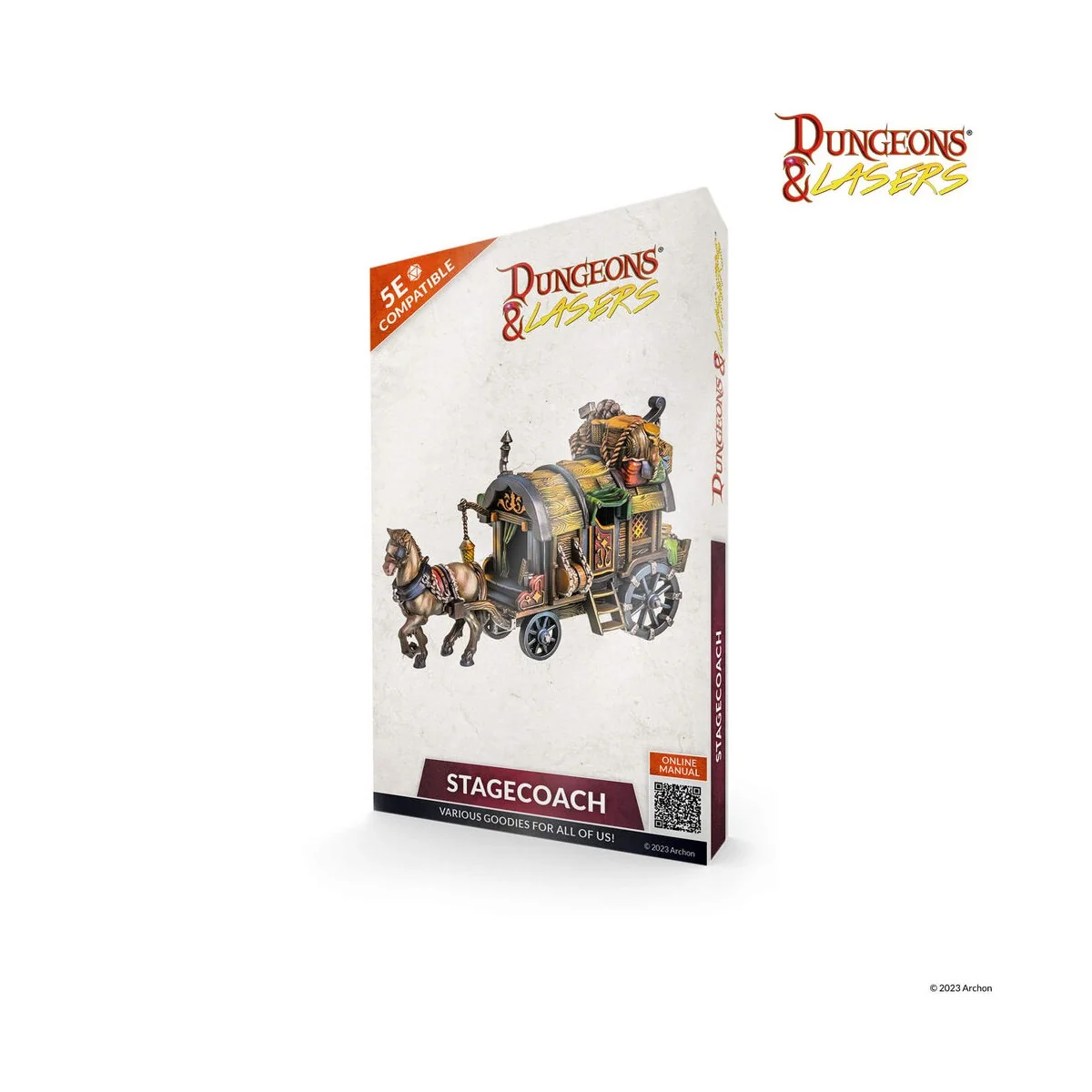 Dungeons & Lasers Miniatures: STAGECOACH - Archon Studio DNL0060