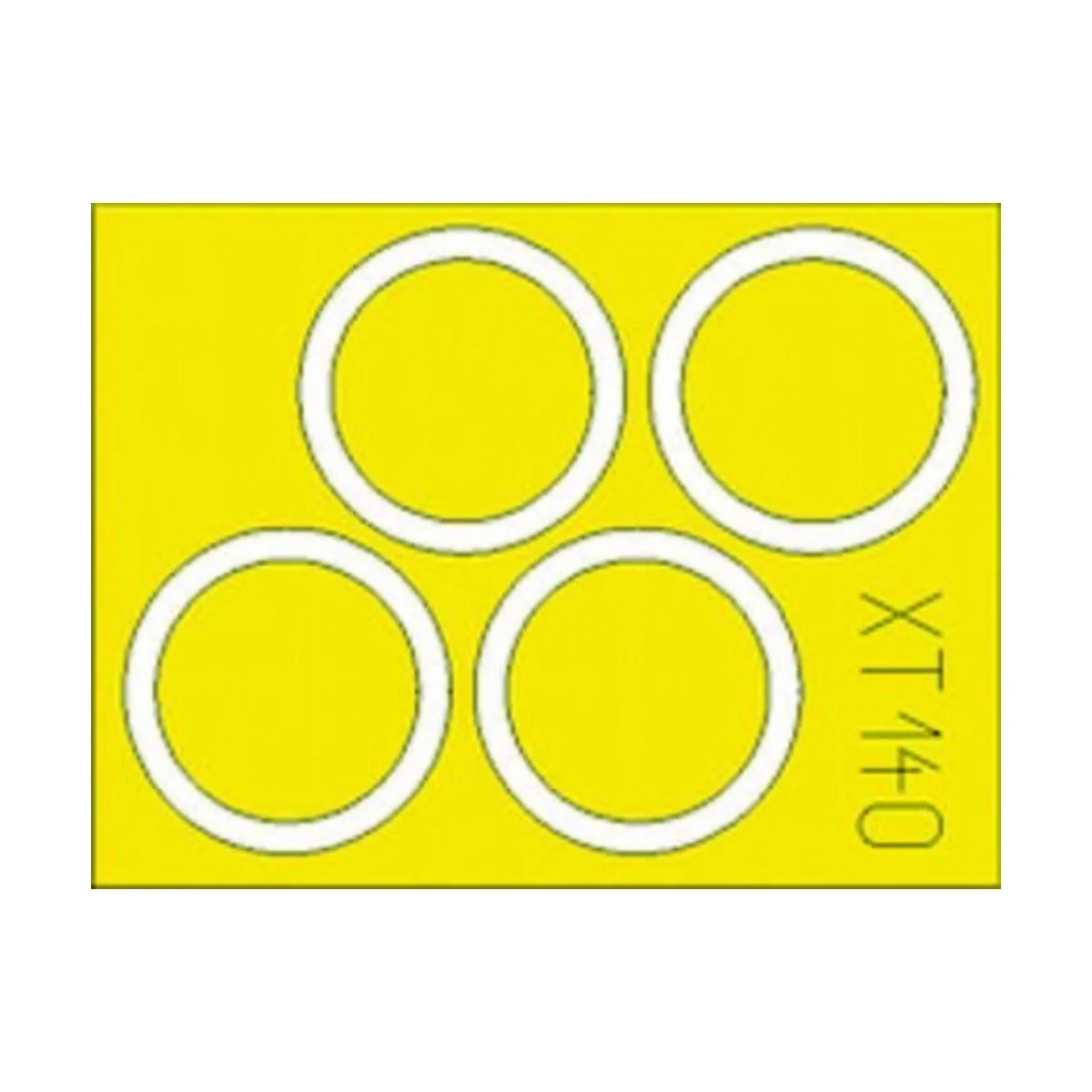 Flak 38 30mm wheel masks Für Dragon-Bausatz 6353 - Eduard Accessori...