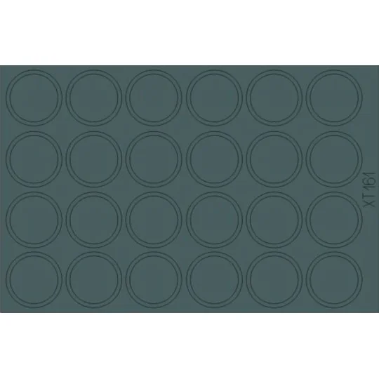 Challenger Enhanced armor wheels (TRU), 1/35 - Eduard Accessories X...