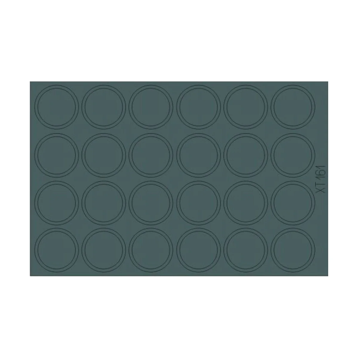 Challenger Enhanced armor wheels (TRU), 1/35 - Eduard Accessories X...