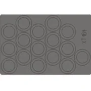 M-50A wheels for Academy, 1/35 - Eduard Accessories XT164 M-50A wheels for Academy, 1/35 - Eduard Accessories XT164