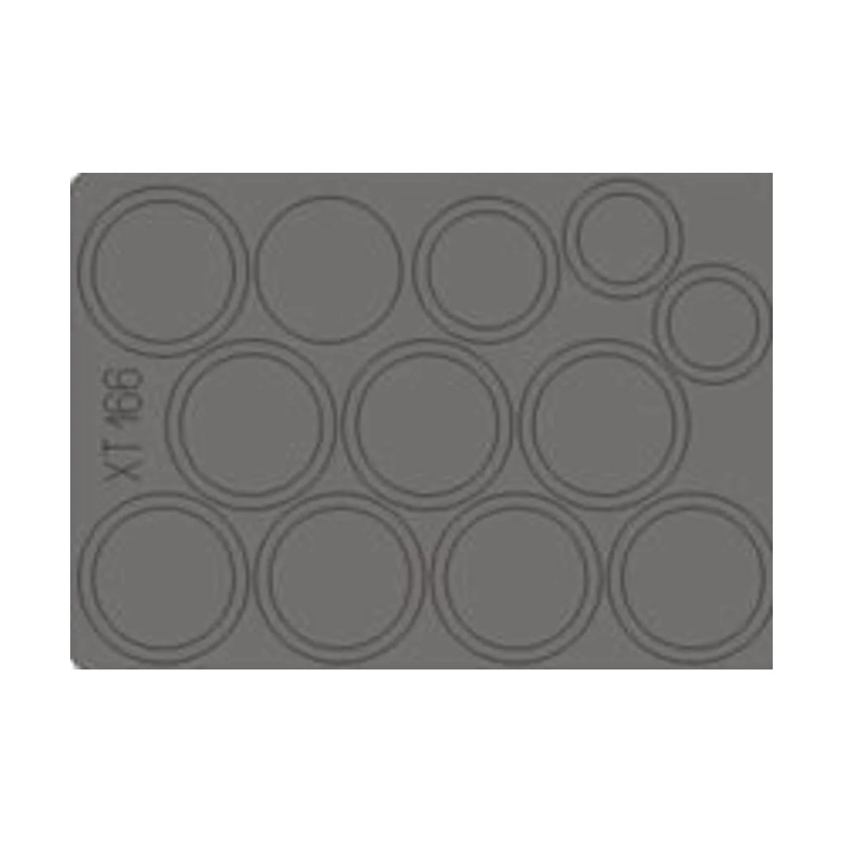 BT-7 wheel masks for Tamiya, 1/35 - Eduard Accessories XT166