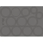 BT-7 wheel masks for Tamiya - Eduard Accessories XT166