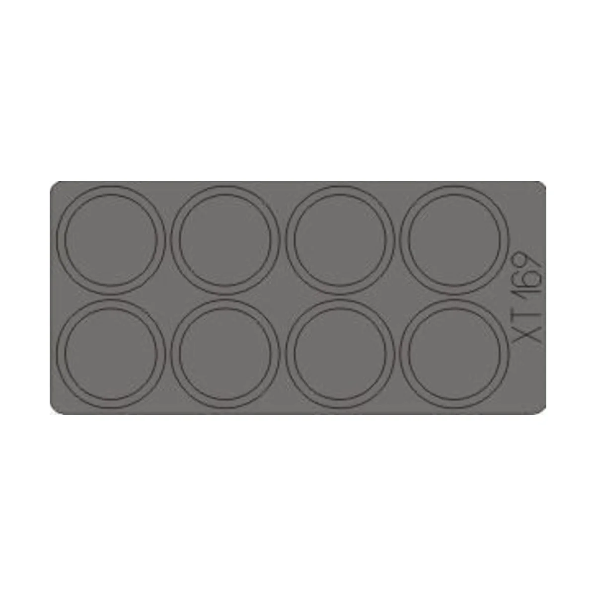 RSO Pak 40/4 75mm wheel masks for Dragon, 1/35 - Eduard Accessories...