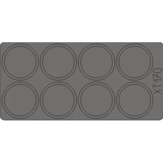 Flak 38(f) Ausf.M late for Dragon, 1/35 - Eduard Accessories XT170