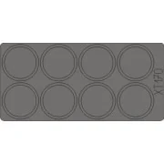 Flak 38(f) Ausf.M late for Dragon, 1/35 - Eduard Accessories XT170