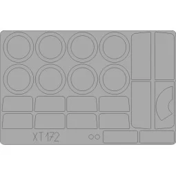M-1097 A2 Cargo Carrier for Italeri, 1/35 - Eduard Accessories XT172