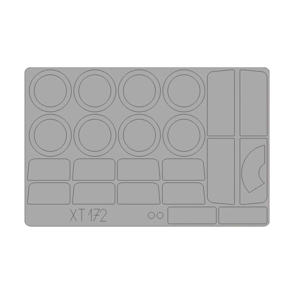 M-1097 A2 Cargo Carrier for Italeri - Eduard Accessories XT172