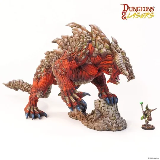 Dungeons & Lasers Miniatures: TARRASQUE - Archon Studio DNL0061