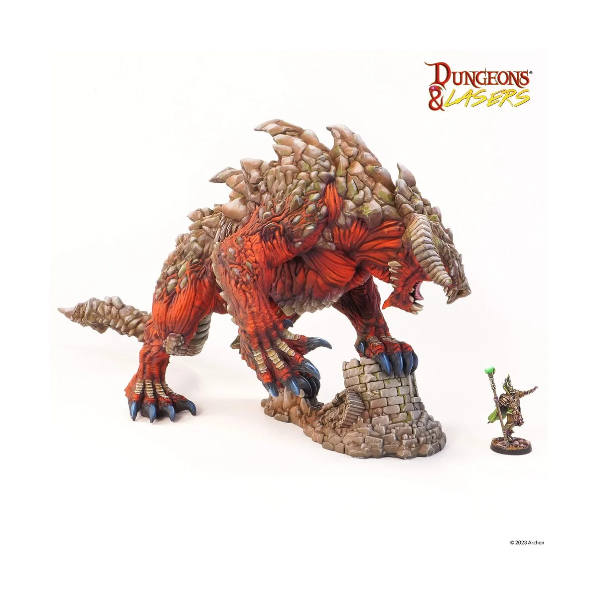 Dungeons & Lasers Miniatures: TARRASQUE - Archon Studio DNL0061