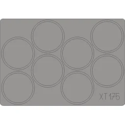 Pak 44 128mm wheals for Great Wall Hobby, 1/35 - Eduard Accessories...