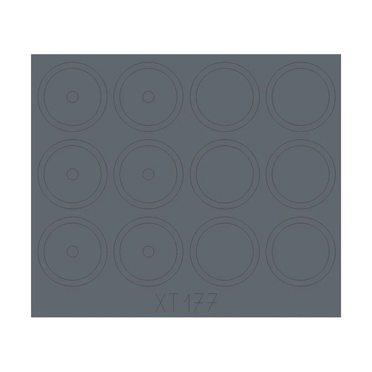 ASU-85 SPG(1956) wheels for Trumpeter - Eduard Accessories XT177