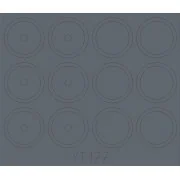 ASU-85 SPG(1956) wheels for Trumpeter, 1/35 - Eduard Accessories XT177