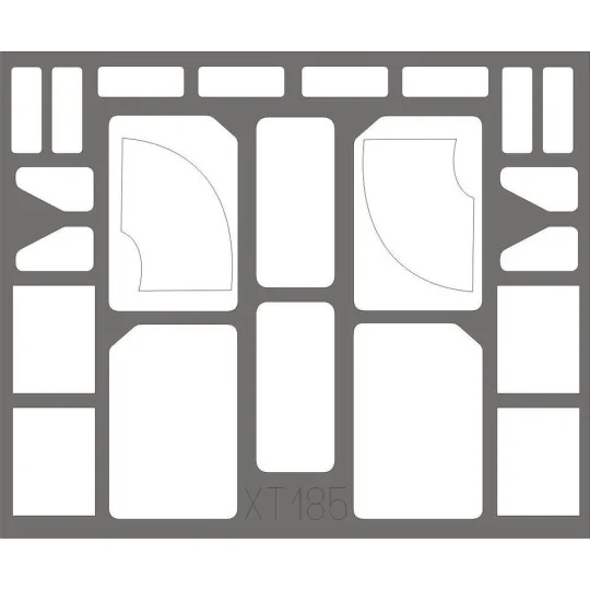M 1070 Truck tractor for Hobby Boss, 1/35 - Eduard Accessories XT185