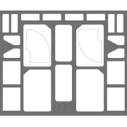 M 1070 Truck tractor for Hobby Boss - Eduard Accessories XT185