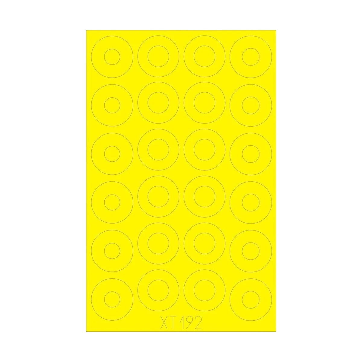 SU 152 wheel masks 1/35 for Trumpeter - Eduard Accessories XT192