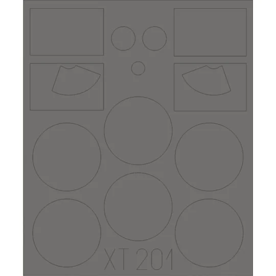 Kfz.2 Radio car for ICM, 1/35 - Eduard Accessories XT201