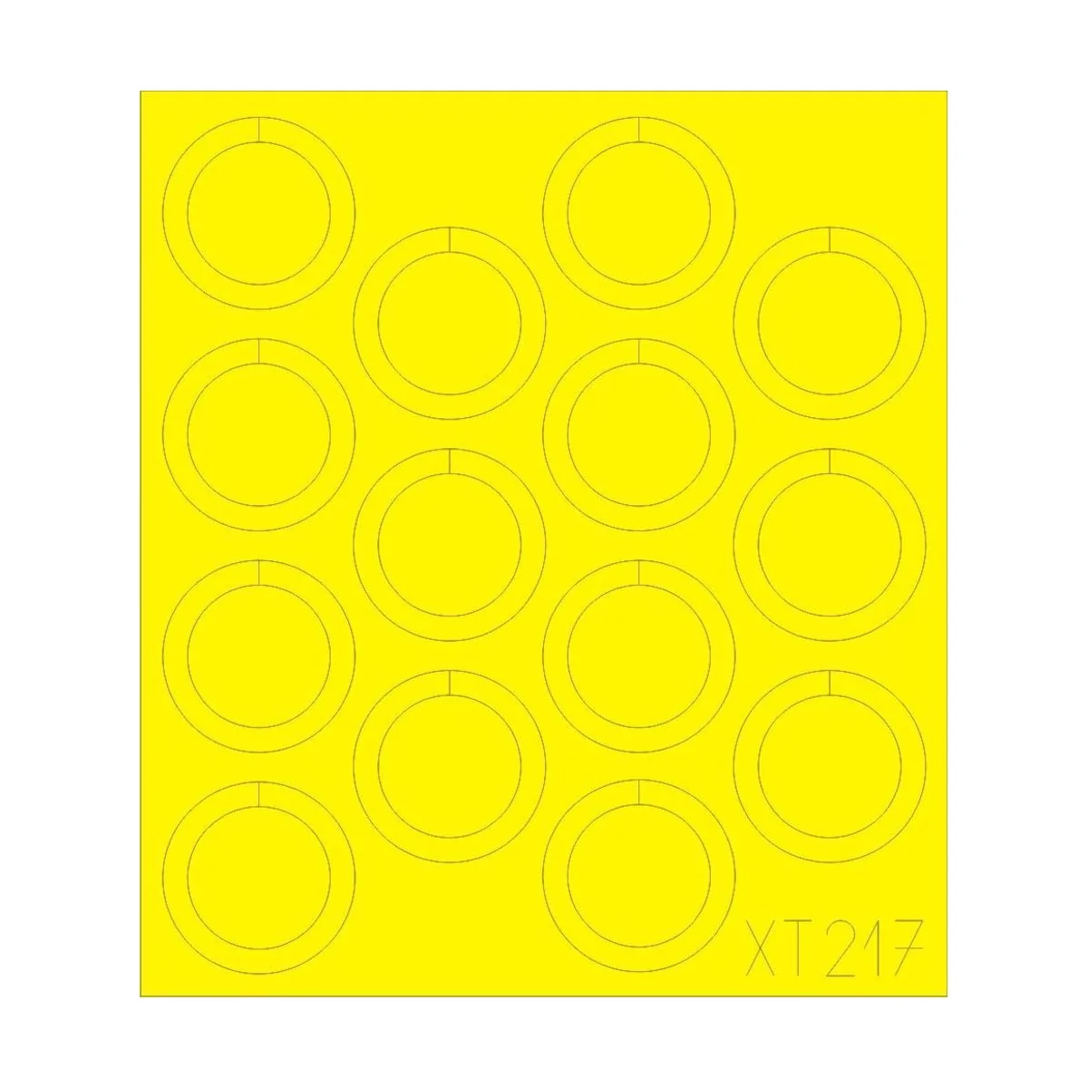 Su-76M wheels for Tamiya, 1/35 - Eduard Accessories XT217