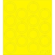 Su-76M wheels for Tamiya - Eduard Accessories XT217