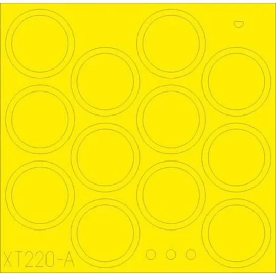 T-72A for Trumpeter - Eduard Accessories XT220