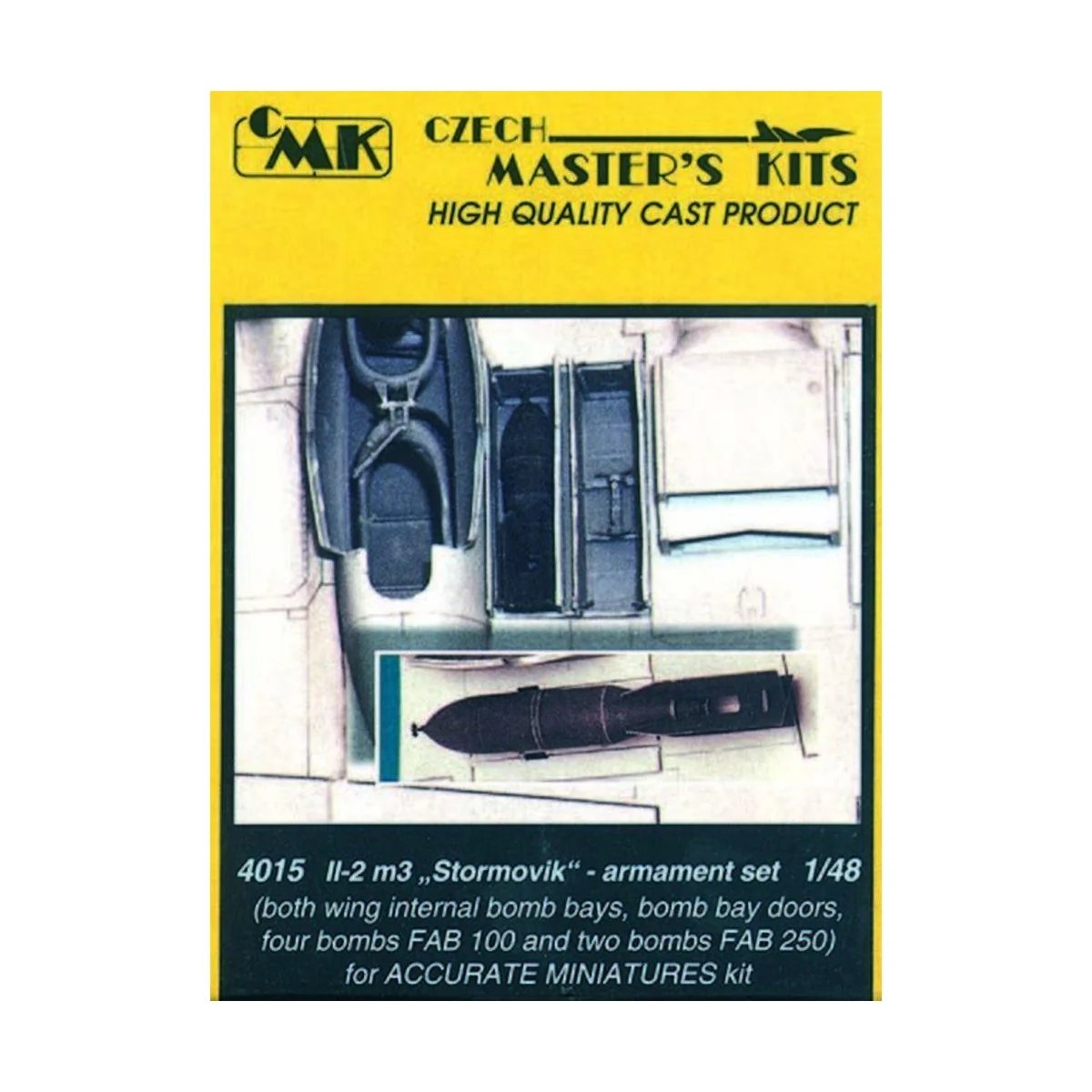 Il-2m3 Stormovik Armament - CMK 129-4015