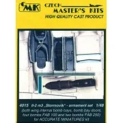 Il-2m3 Stormovik Armament, 1/48 - CMK 129-4015