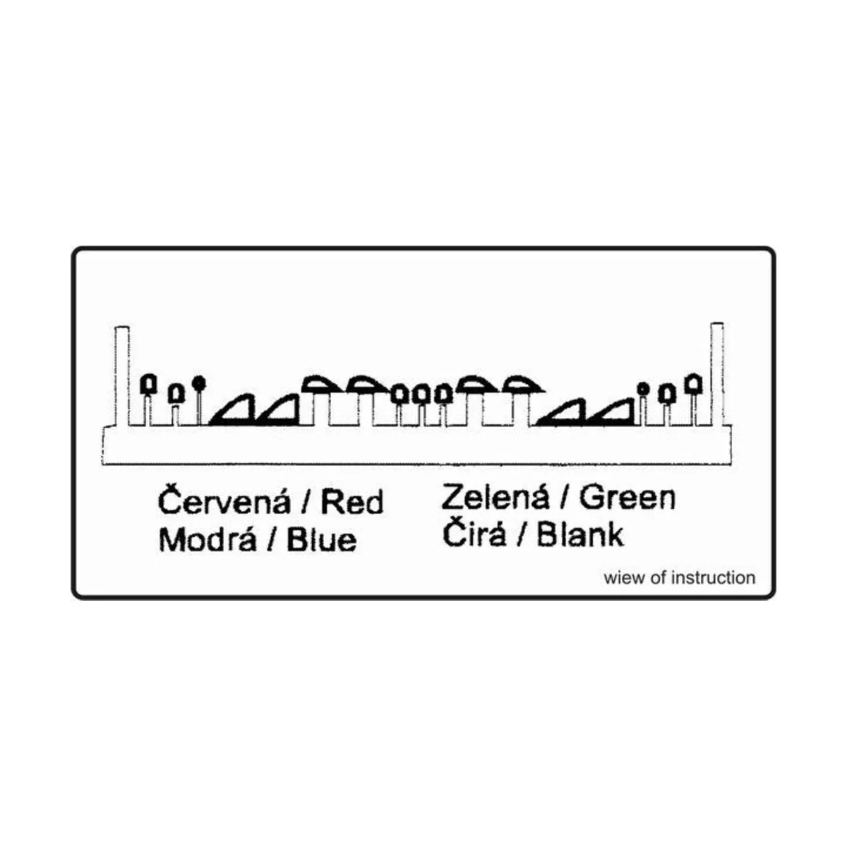 Navigation light, Clear, red, blue, green - CMK 129-4060