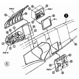 Hs-129B Waffen Set, 1/48 - CMK 129-4067