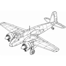 Henschel Hs 129B Exterior Set, 1/48 - CMK 129-4068