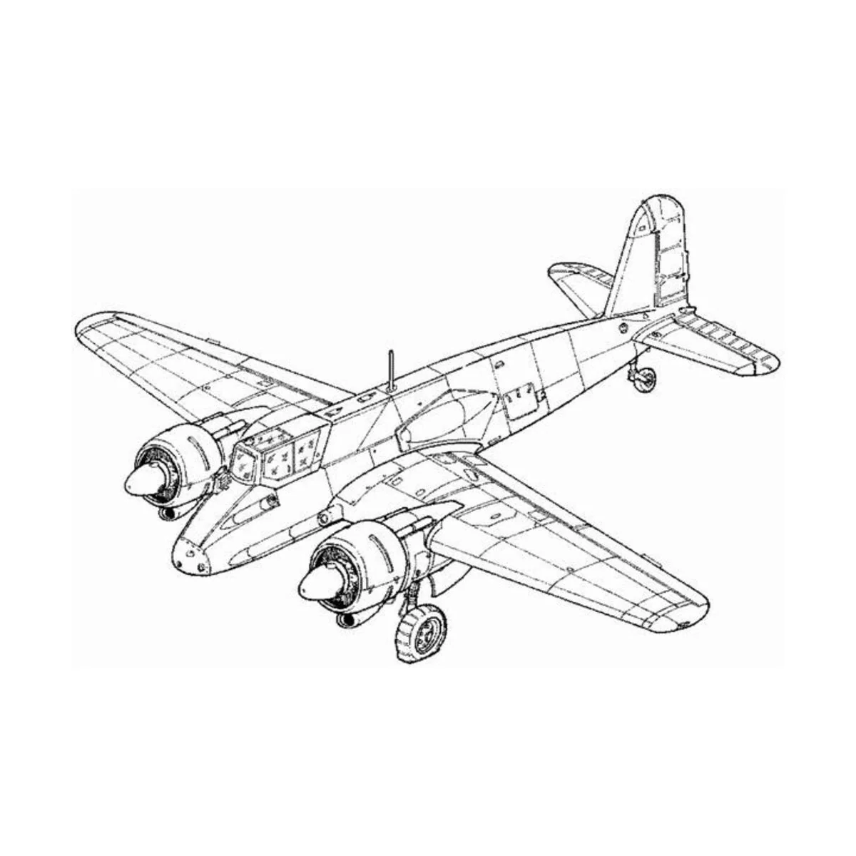 Henschel Hs 129B Exterior Set - CMK 129-4068