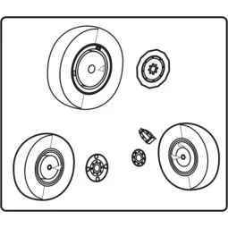 Mig-21 PF/MF/bis Räder - CMK 129-4076