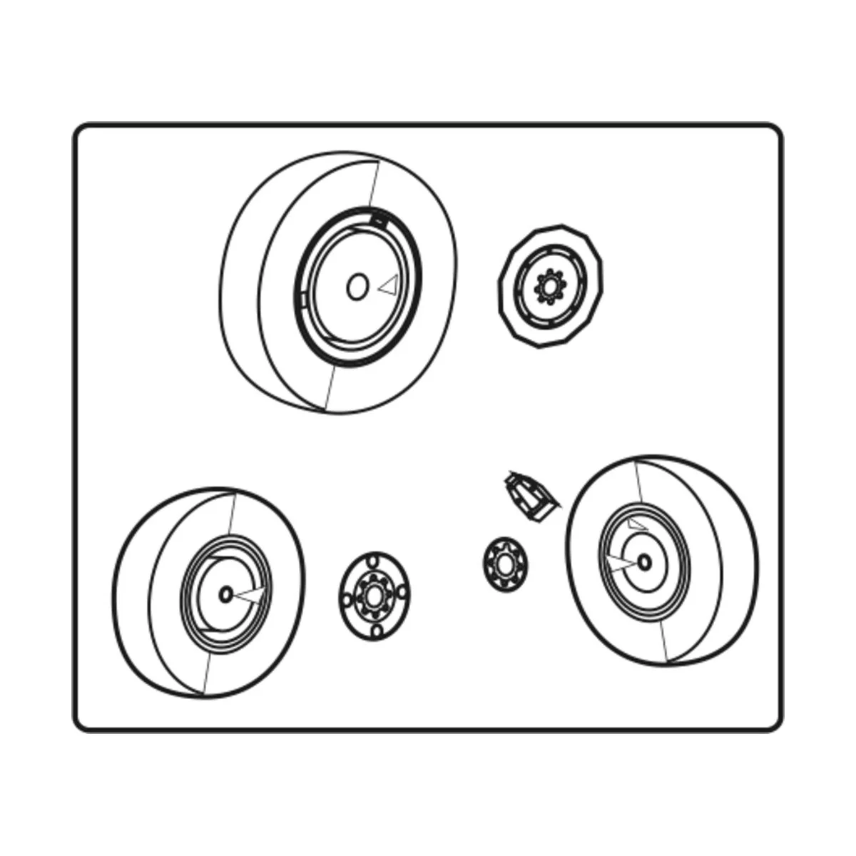 Mig-21 PF/MF/bis Räder - CMK 129-4076