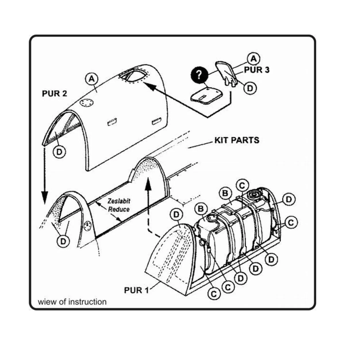 Dornier Do 335A Exterior Set, 1/48 - CMK 129-4085 Dornier Do 335A Exterior Set, 1/48 - CMK 129-4085