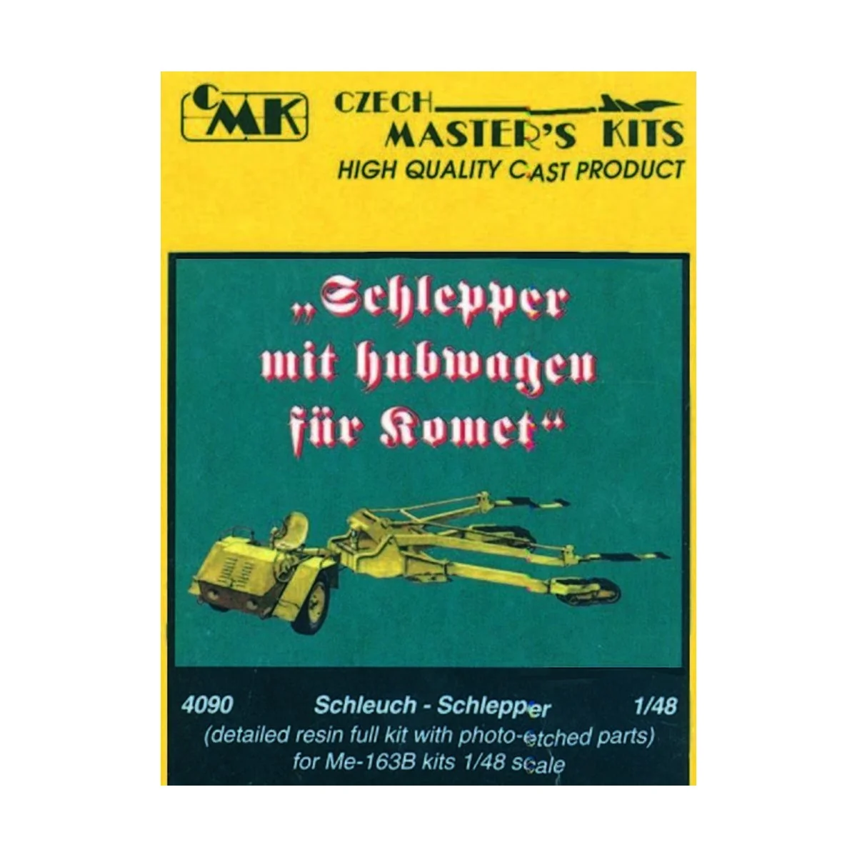 Scheuch Schlepper für Me 163 - CMK 129-4090